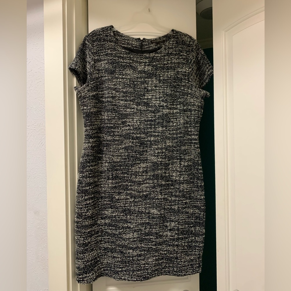 Banana Republic Factory Tweed Boucle Dress